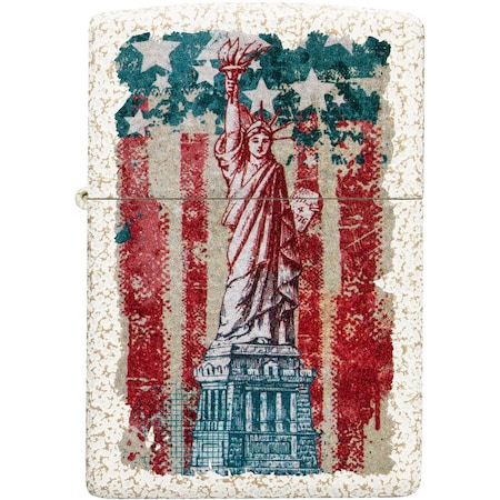 Zippo 2023 Zippo Statue Of Liberty, Mercury Glass ZIP-49782